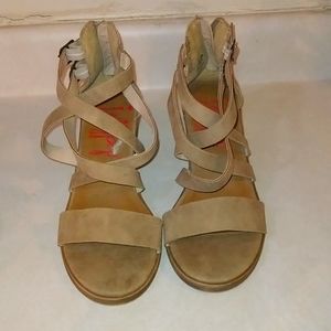 Jellypop honeydew wedges size 8M